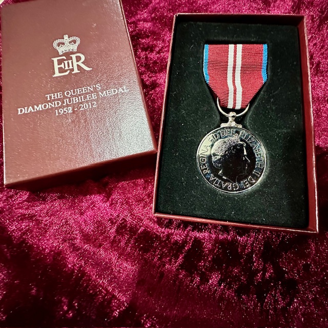 Ref: XXX - Original Boxed Government Issue Diamond Jubilee Medal (2012).